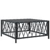 vidaXL 9 Piece Garden Lounge Set with Cushions Anthracite Steel