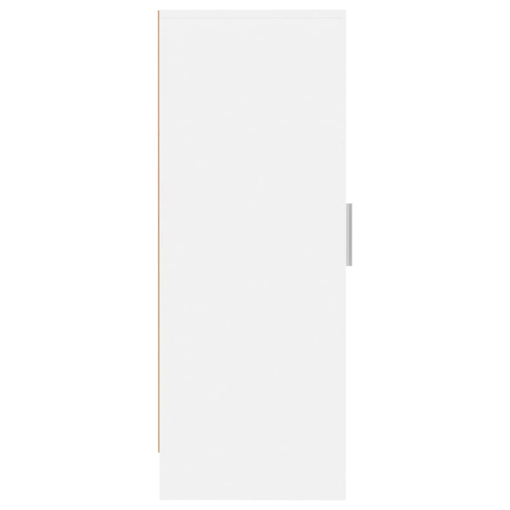 vidaXL Shoe Cabinet White 32x35x92 cm Engineered Wood