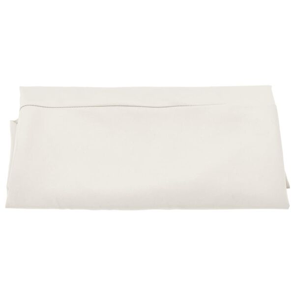 vidaXL Replacement Fabric for Cantilever Umbrella Sand White 300 cm