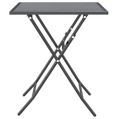 vidaXL 5 Piece Garden Dining Set Expanded Metal Mesh Anthracite,  vidaXL 5 Piece Garden Dining Set Expanded Metal Mesh Anthracite