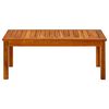 vidaXL Garden Coffee Table 90x50x36 cm Solid Acacia Wood