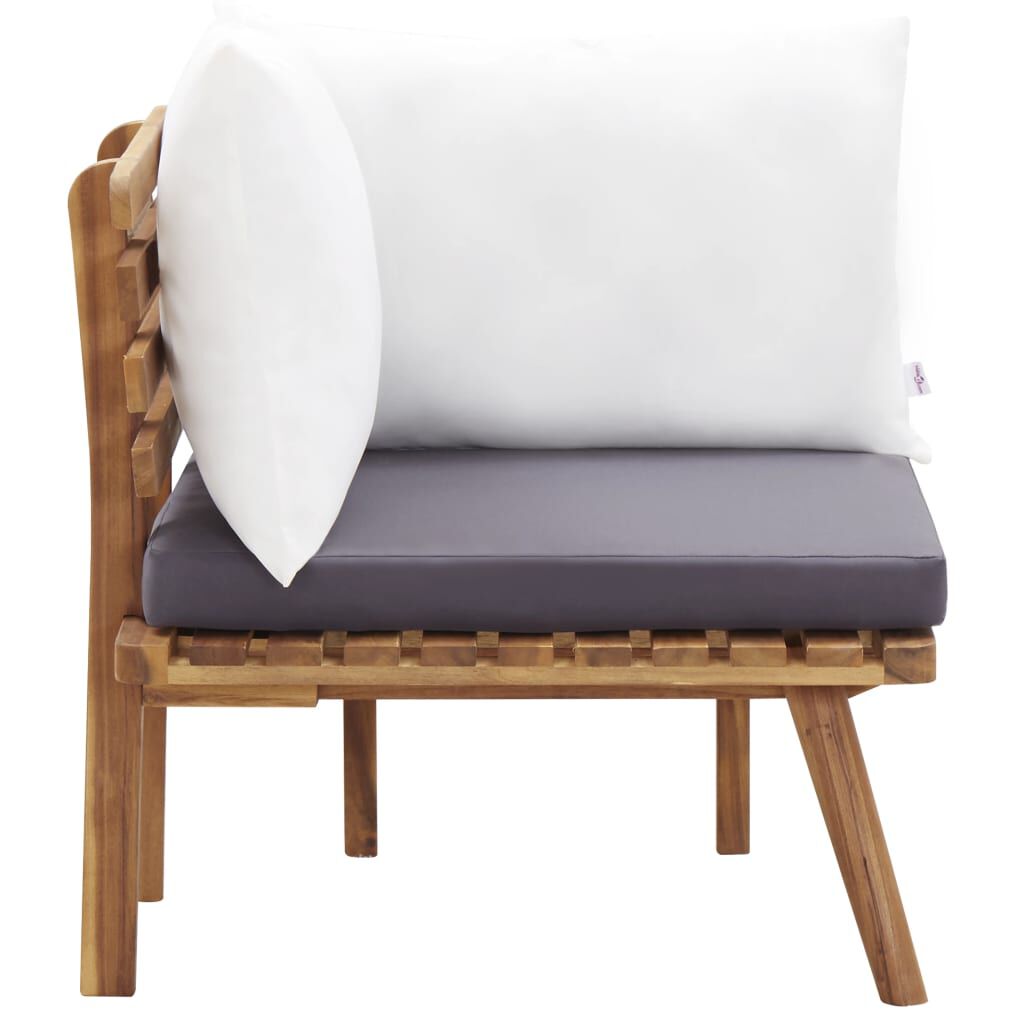 vidaXL 5 Piece Garden Lounge Set Solid Acacia Wood