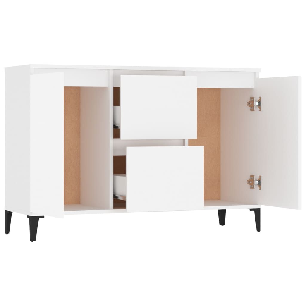 vidaXL Sideboard White 104x35x70 cm Engineered Wood