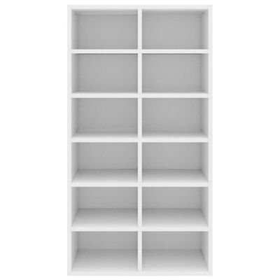 vidaXL Shoe Rack White 54x34x100.5 cm Engineered Wood, white vidaXL Shoe Rack White 54x34x100.5 cm Engineered Wood