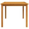 vidaXL Garden Table 150x90x74 cm Solid Acacia Wood