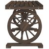 vidaXL 3 Piece Garden Dining Set Solid Wood Fir