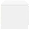 vidaXL TV Cabinet White 140x40x35.5 cm Engineered Wood