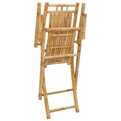 vidaXL Folding Garden Chairs 2 pcs 53x66x99 cm Bamboo,  vidaXL Folding Garden Chairs 2 pcs 53x66x99 cm Bamboo