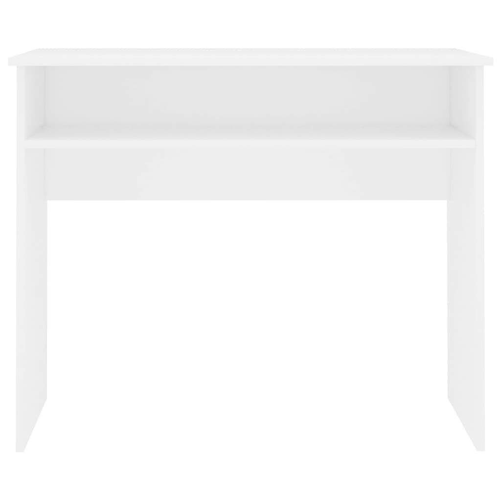 vidaXL Desk White 90x50x74 cm Engineered Wood