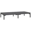 vidaXL 7 Piece Garden Lounge Set with Cushions Poly Rattan Dark Grey
