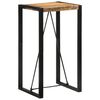 vidaXL Bar Table 60x55x110 cm Solid Rough Wood Mango