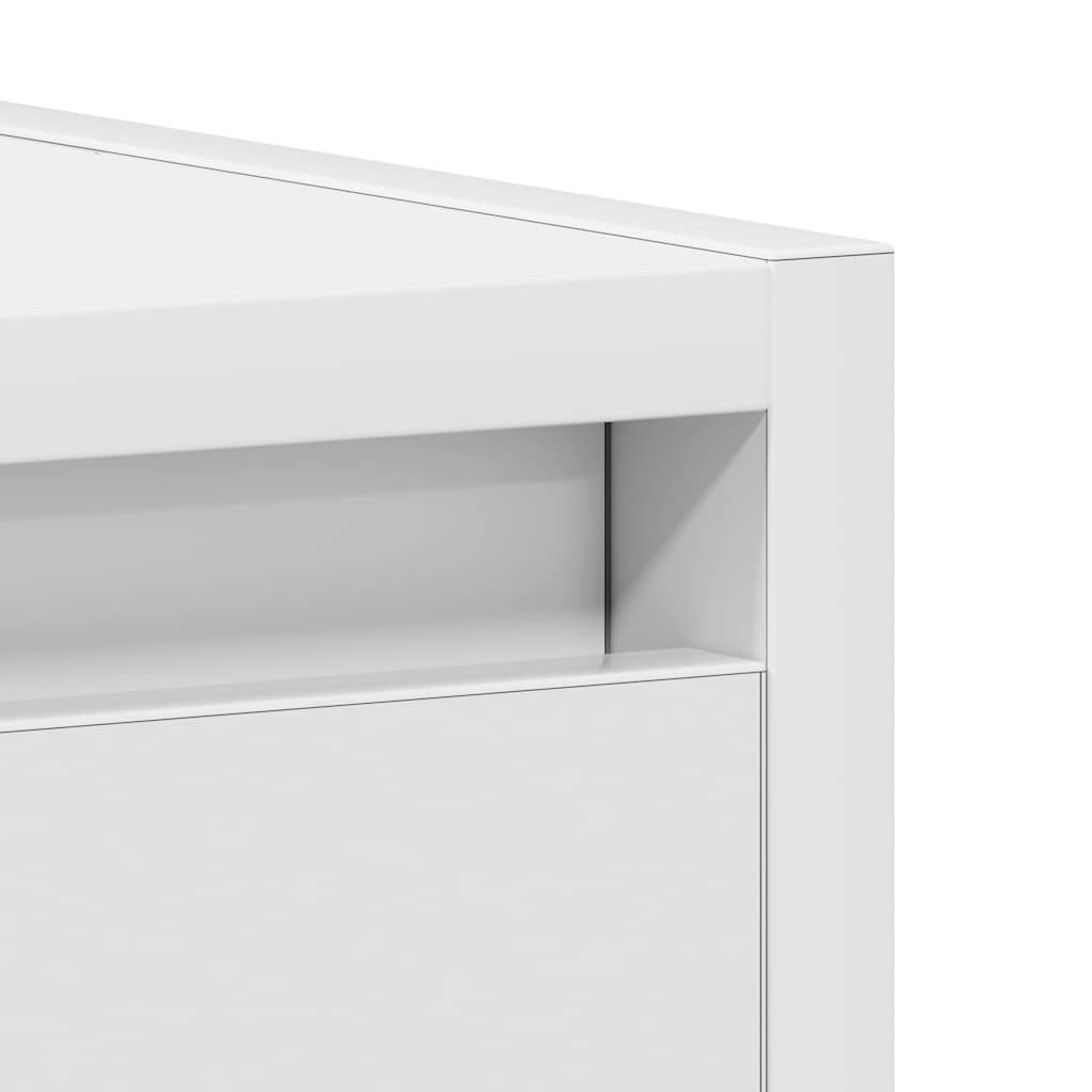 vidaXL Bathroom Cabinet White 60x33x61 cm Engineered Wood