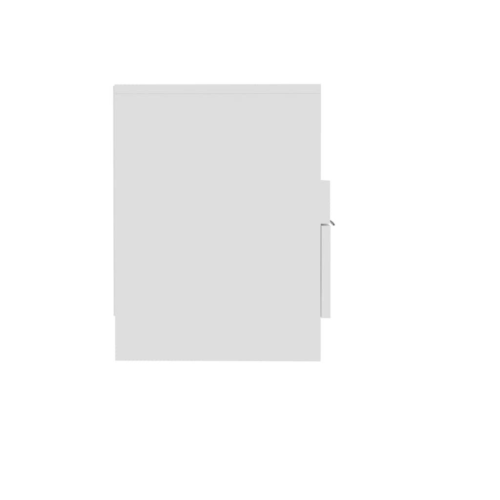 vidaXL TV Cabinet White 150x33.5x45 cm Engineered Wood