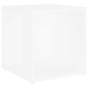 vidaXL Side Table White 33x33x34.5 cm Engineered Wood