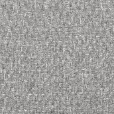vidaXL Bed Frame without Mattress Light Grey 180x200 cm Super King Fabric, light grey vidaXL Bed Frame without Mattress Light Grey 180x200 cm Super King Fabric