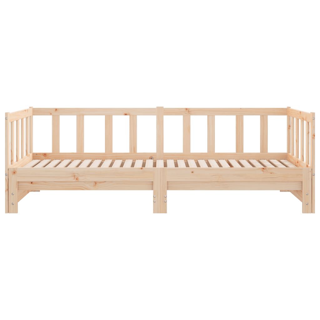 vidaXL Pull-out Day Bed without Mattress 2x(90x200)cm