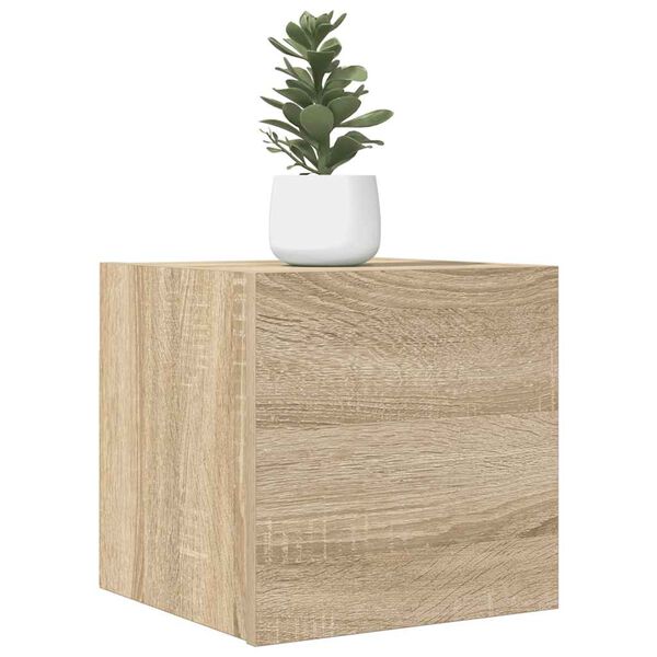 vidaXL Wall Mounted TV Cabinets 2 pcs Sonoma Oak 30.5x30x30 cm