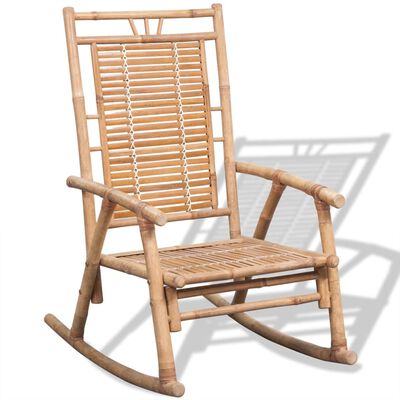 vidaXL Rocking Chair Bamboo,  vidaXL Rocking Chair Bamboo