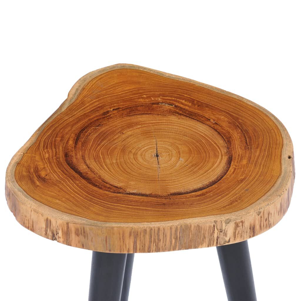 vidaXL Coffee Table 40x45 cm Solid Teak
