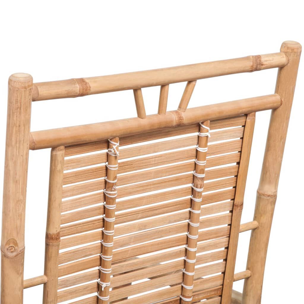vidaXL Rocking Chair Bamboo