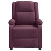 vidaXL Recliner Chair Cream Fabric