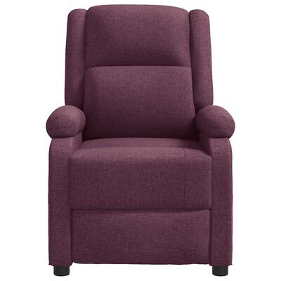 vidaXL Recliner Chair Cream Fabric, cream vidaXL Recliner Chair Cream Fabric