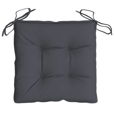 vidaXL Chair Cushions 6 pcs Anthracite 40x40x7 cm Oxford Fabric, anthracite vidaXL Chair Cushions 6 pcs Anthracite 40x40x7 cm Oxford Fabric