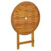 vidaXL 3 Piece Bistro Set Black Poly Rattan and Solid Wood