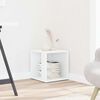 vidaXL Side Table White 33x33x34,5 cm Engineered Wood
