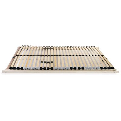 vidaXL Slatted Bed Base without Mattress with 28 Slats 7 Zones 90x200 cm,  vidaXL Slatted Bed Base without Mattress with 28 Slats 7 Zones 90x200 cm