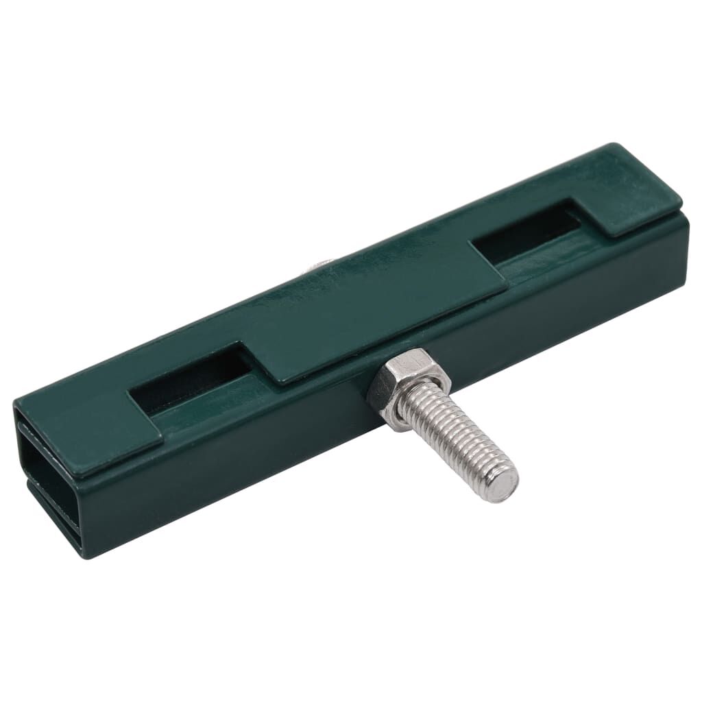 vidaXL Garden U Mat Connector 10 Sets Green