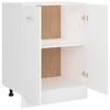 vidaXL Bottom Cabinet Lyon White 60x46x81.5 cm Engineered Wood