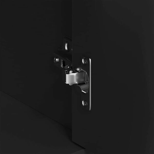 vidaXL Sideboard Black 88x30x70 cm Engineered Wood