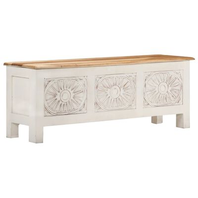 vidaXL Storage Box 110x30x40 cm Solid Acacia Wood,  vidaXL Storage Box 110x30x40 cm Solid Acacia Wood