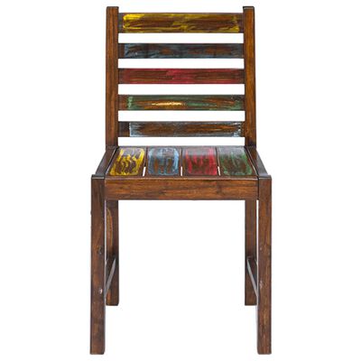 vidaXL Dining Chairs 2 pcs Solid Reclaimed Wood,  vidaXL Dining Chairs 2 pcs Solid Reclaimed Wood
