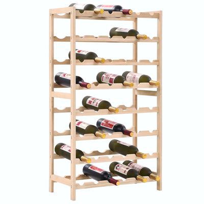 vidaXL Wine Rack Cedar Wood 57.5x28x102 cm,  vidaXL Wine Rack Cedar Wood 57.5x28x102 cm
