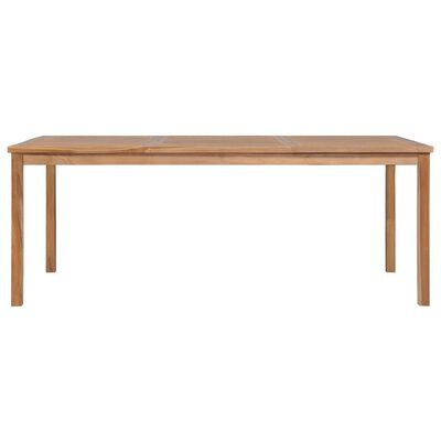 vidaXL Garden Table 200x100x77 cm Solid Teak Wood,  vidaXL Garden Table 200x100x77 cm Solid Teak Wood