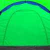 vidaXL Camping Tent Polyester 9 Persons Blue-green