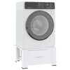 vidaXL Washing Machine Pedestal with Drawer White