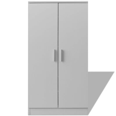 vidaXL Shoe Cabinet 7 Shelves White, white vidaXL Shoe Cabinet 7 Shelves White