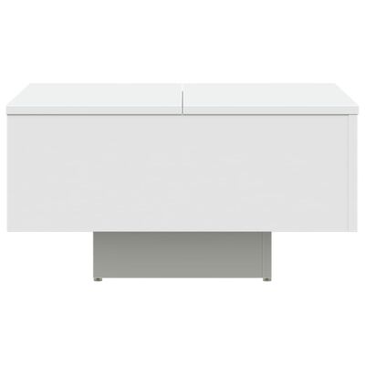 vidaXL Coffee Table White 60x60x31.5 cm Engineered Wood, white vidaXL Coffee Table White 60x60x31.5 cm Engineered Wood