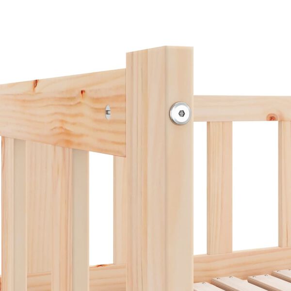 vidaXL Pull-out Day Bed without Mattress 2x(90x200)cm