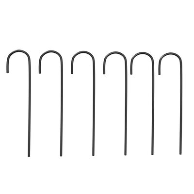 vidaXL Garden Arch Black Ø180x255 cm Steel,  vidaXL Garden Arch Black Ø180x255 cm Steel