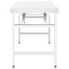 vidaXL Kitchen Folding Work Table 85x60x80 cm Stainless Steel