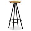 vidaXL Bar Stools 4 pcs Solid Reclaimed Wood