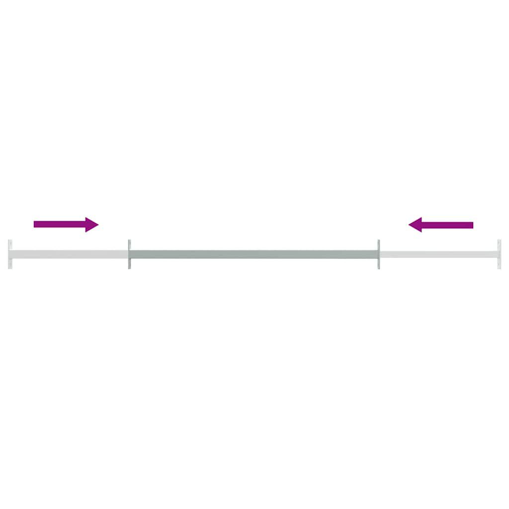 vidaXL Adjustable Security Window Bar 710-1200 mm