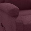 vidaXL Recliner Chair Cream Fabric