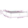 vidaXL Bed Frame without Mattress White Solid Wood 180x200 cm Super King