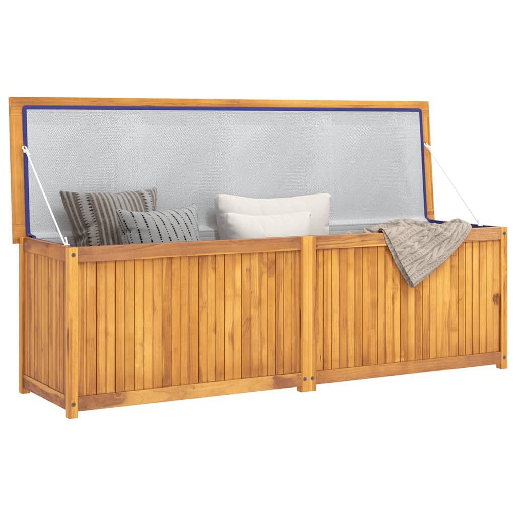vidaXL Garden Box 175x50x55 cm Solid Wood Teak