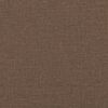 vidaXL Recliner Chair Brown Fabric